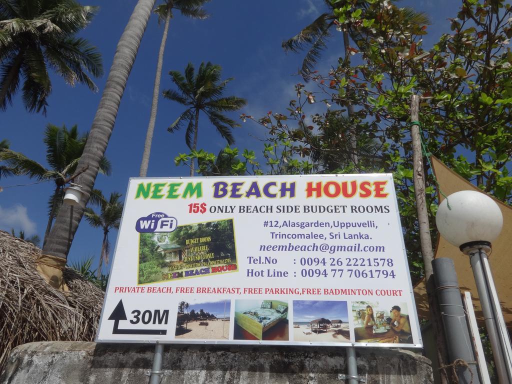 Neem Beach House Trikunamalaja Zewnętrze zdjęcie